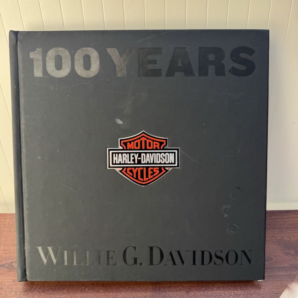 Harley Davidson "100 Years" Hard Cover Book by Willie G. Davidson. 1st Edition - Picture 4 of 11